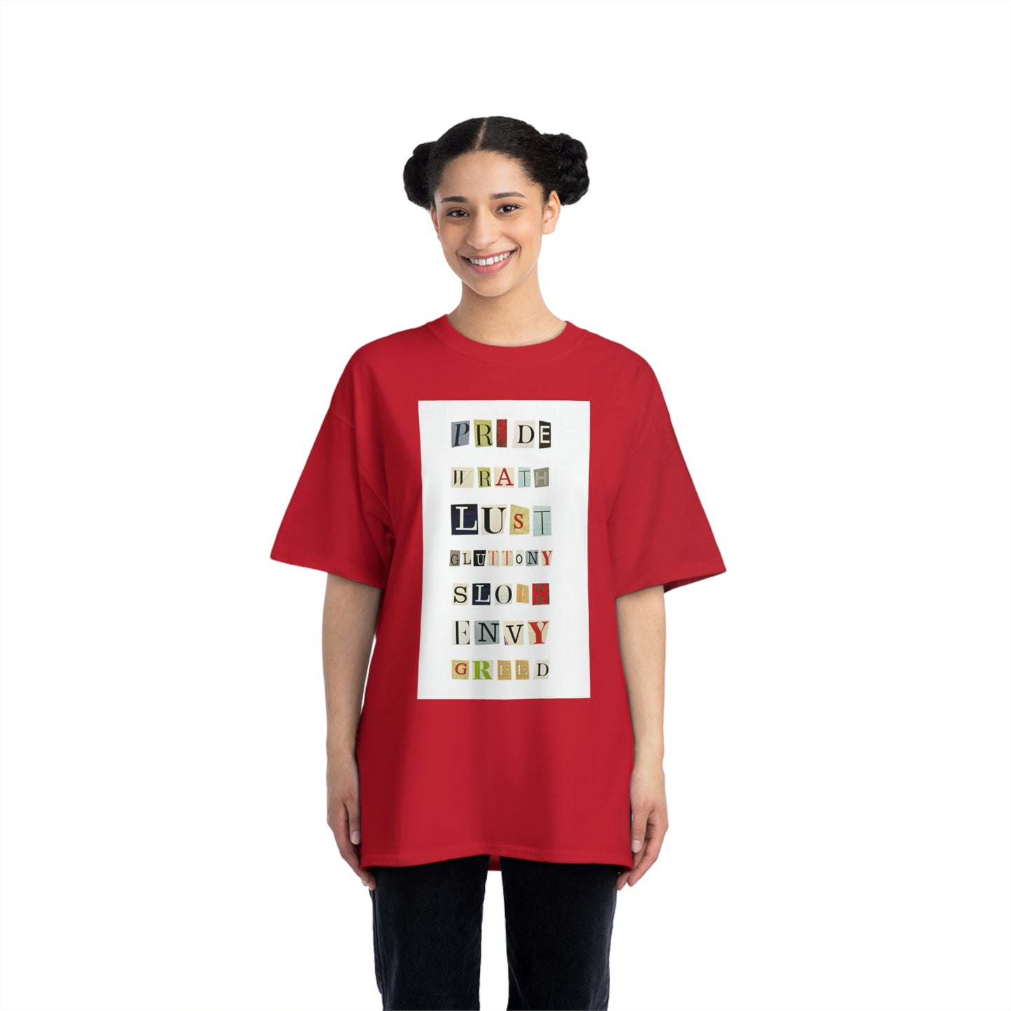 1 Beefy-T® Short-Sleeve T-Shirt Seven Sins